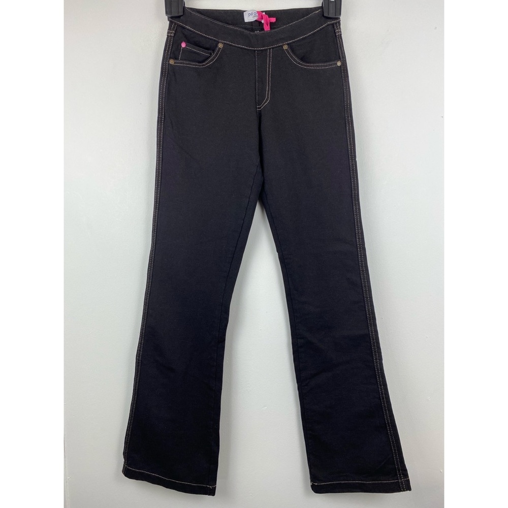 Pajama Jeans size XXS Women’s Black Stretch Pull On Bootcut Pants